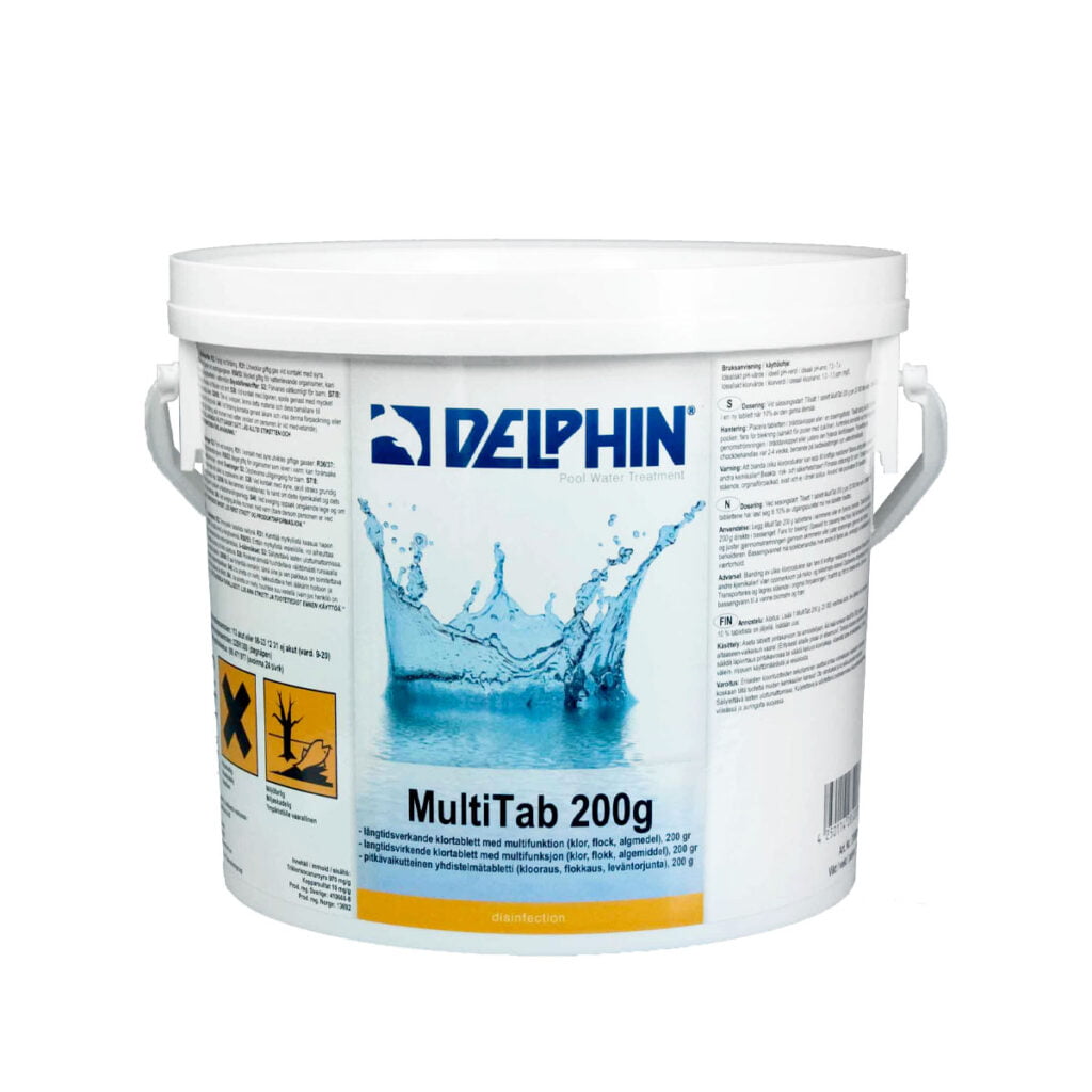 Veckoklor MultiTab 200 g - 3 kg tabletter