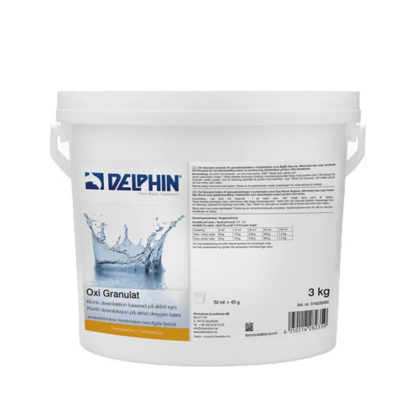 Oxi/Soft-Care 3 kg Granulat (aktivt syre) Pool/Spa