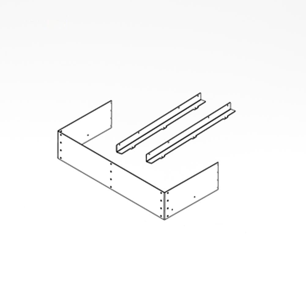 Beslag till kantlistsats Sentiotec Qube 9- och 10,5 kW-aggregat