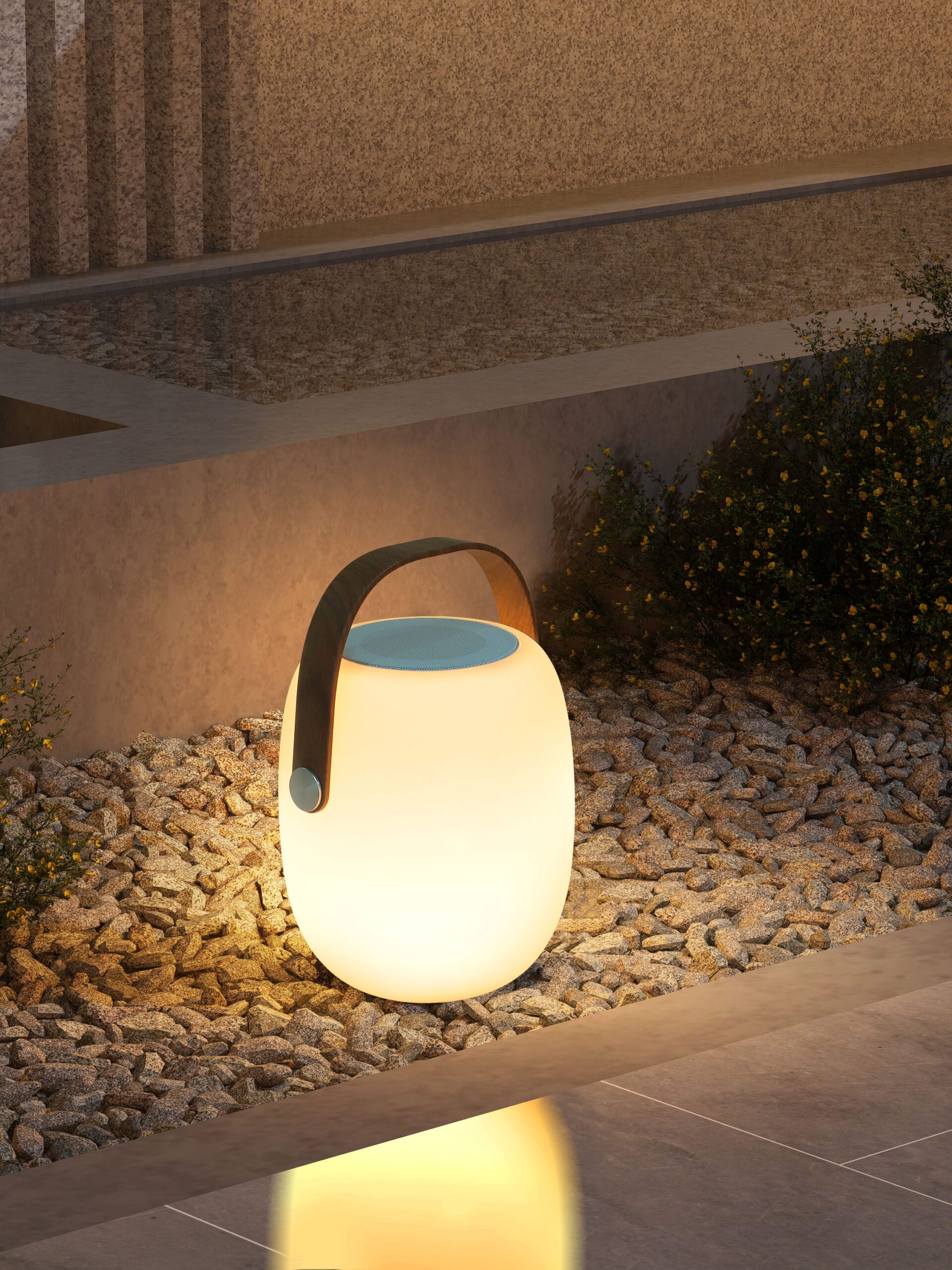 Moodlamp med bluetooth-högtalare Moodlamp med bluetooth-högtalare