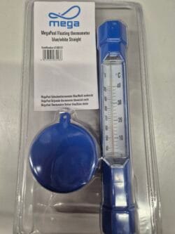 Flytande termometer med snöre blå Flytande termometer med snöre blå