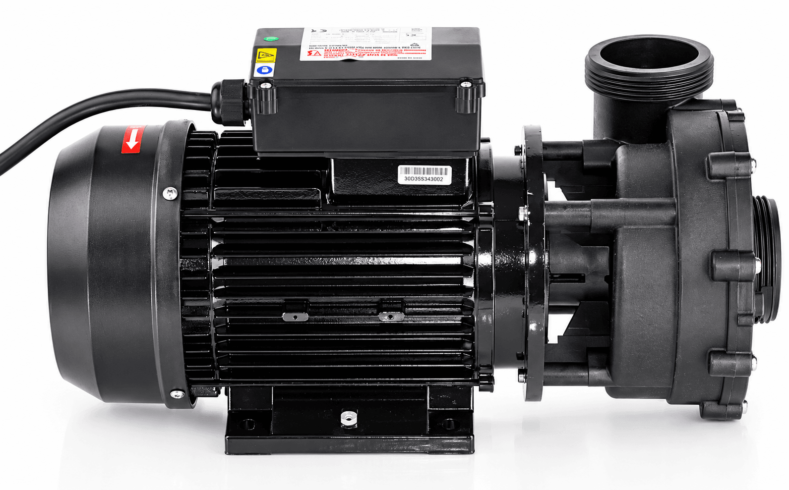 LX Whirlpool WP250-II 2,5 HP spapump – 2 hastigheter (lagervara) LX Whirlpool WP250-II 2,5 HP spapump – 2 hastigheter (lagervara) - Bild 2
