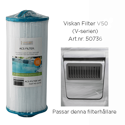 Viskan filter V50 (V-serien) Viskan filter V50 (V-serien)