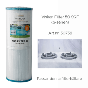Viskan filter 50 SQF (S-serien)